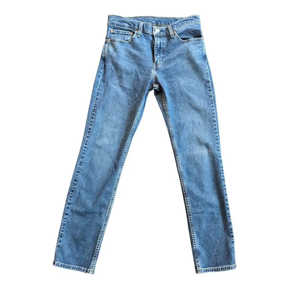Levi's 511 Slim Fit Jeans Men's 32x32 Blue Denim Modern Classic Stretch Red Tag